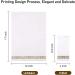 LEKOCH 100 Pcs Disposable White Napkins with Gold Design - Premium Air Laid Fabric-like Napkins for Weddings - 43x30 cm Luxury Party Supplies - Buy Online on GoSupps.com