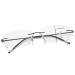 Photochromic Multifocal Progressive Reading Glasses For Women Men Blue Light Blocking Rimless Diamond Cut No Line Multifocus Readers Titanium Eyeglasses Uv Protection Transition Reader Glasses 2.0 Black-clear 2.0 x