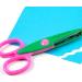 6Pcs Children Safe Pinking Shears Colorful Decorative Paper Lace Edge Scissor Set for Teachers Crafts Scrapbooking Kids Design Pinking Shears - Buy Online on GoSupps.com