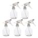 Beaupretty Hair Salon Spray Bottles Scrunchie Wristlet Keychain 5pcs Hairdressing Fine Mist Spray Bottle Travel Hand Bottle The Pet Perfume Salon Spray Bottle Empty Spray Bottle