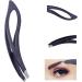 NBGGFF Tweezers Eyebrow tweezers Stainless steel bevel flat point hair removal professional eyebrow tweezers Schwarz - Buy Online on GoSupps.com