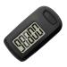 Pulivia Pedometer 3D Step Counter for Walking Accurate Step Counter Pedometer with Clip and Lanyard Simple Pedometer for Elder Kids Men Women