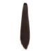Ponytail Extensions Blonde Wrap Around Pigtail Long Smooth Overhead Wig Synthetic Ponytail Hair Extension Clip in Fake Wig Hairpiece for Women(Black Brown)