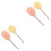 Didiseaon 4 Pcs Bath Ball Hydrophilic Polyurethane Baby Greece Skin Friendly
