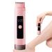Womens Body Shaver Body Epilator 2 Head Trimmer Portable Waterproof Dry and Underwater for Face Bikini and Pink