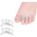 Facynde Silicone Toe Spreader & Separator - Alleviate Overlapping Toe Pain Transparent & Comfortable Relief - Buy Online on GoSupps.com
