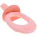 Buy Baby Training Toothbrush Teether - Silicone 360 Clean Mouthguard & Tongue Cleaner (Pink) - International Shipping Available - Buy Online on GoSupps.com