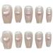 10Pcs Cat Eye Handmade Press On Nails with Gradient Design False Nails Full Cover Ballerina Wearable Artificial Nail Tips (Color : 6 Size : Xs) - Buy Online on GoSupps.com