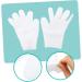 minkissy 1 Pair Moisturizing Gloves Dry Cracked Gloves Hand Lotion Gloves Cracked Gel Gloves Night Gloves Sun Protection Gloves for Women Whitening Gloves Sebs Mask Anti Wrinkle Miss - Buy Online on GoSupps.com