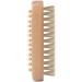 rflaueo 6pcs Wooden Nail Brush Double Sided Scrub Wood Nail Brush for Toes Nails Hands Garden Salon(U94-6) - Buy Online on GoSupps.com