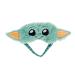 Star Wars Grogu Sleep Mask Soft and Cozy Plush Fabric Eye Shade Kids & Adults Great Gift for Star Wars Fans Keeps Hair Neatly Tucked Away Out of Face Comfortable Soft Use While Doing Make-Up