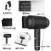 Cordless Hair Dryer Lightweight Rechargeable Blow Dryer Foldable Handle Hair Dryer with Magnetic Nozzle Low Noise Mini Hair Dryer for Home Travel - Buy Online on GoSupps.com