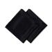 Eyeglass Cleaning Cloths Cleaning Cloths - Cleans Lenses Glasses Screens Cameras Great for Cleaning Eyeglasses 2P Grey and Black Grey/Black