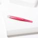 Tweezerman Stainless Steel Point Tweezers - Precision Eyebrow & Ingrown Hair Removal (Pretty In Pink) - Buy Online on GoSupps.com