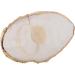 1 Pc Resin Stone Color Nail Art Ring Palette Finger Ring Plate Acrylic Polish Cream Foundation Mixing Nail Art Equipment - Buy Online on GoSupps.com