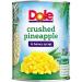 Dole Crushed Pineapple 20 oz. Can in Heavy Syrup - Delicious Tropical Fruit for Recipes - Buy Online on GoSupps.com