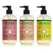 MRS. MEYER'S CLEAN DAY Liquid Hand Soap 3 Scent Variety Pack Rosemary Geranium Honeysuckle 12.5 OZ Each 3 Count