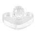 Baluue Tampon Cosm tique C ur Outil De Pressage Fard Paupi res Polyvalent Pour Maquillage Des Yeux Et Blush Usage Professionnel