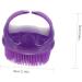 VILLCASE Kids Silicone Bath Brush and Body Massager - Purple Exfoliating Scrubber & Massage Tool - Buy Online on GoSupps.com