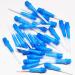 LSTYLE Dart Tips: Lippoint - 2BA Standard Thread - Plastic Soft Dart Points Dark Blue 2-Tone 2-Pack