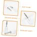 minkissy nail metal bits nail drill bits manicure supplies nail sanding drill bits cuticle drill bits for nails nail grinding bits nail bits Stainless steel Manicure tools portable - Buy Online on GoSupps.com
