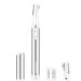 Improved eyebrow trimmer funsty precision facial hair cutter for women battery operations electric eyebrow razors with comb no pulling painless for face chin neck