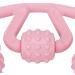 Dioche Muscle Roller for Legs | 7-Roller All-Round Massage Tool | Relieve Muscle Soreness for Calf & Thighs | Pink | International Shipping - Buy Online on GoSupps.com