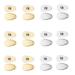 12 pairs glasses nose pads nose protection for glasses glasses pads for the nose glasses nose nose pads for self-adhesive nose pads myopia glasses in short-sighted silicone