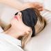 2 Pack Natural Silk Sleeping Mask | Adjustable Strap Soft Blindfold Eyeshade for Smooth Sleep - Buy Online on GoSupps.com