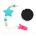 50-Pack Colorful Baby Pacifier Clips & Strips - Hossesta Durable Dummy Holders for Safe & Secure Pacifier Storage - Buy Online on GoSupps.com