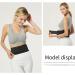 Adjustable Lumbar Spine Support Belt | Self-Warming Magnetic Therapy for Pain Relief | Black XXL - Men & Womens Back Support - Buy Online on GoSupps.com
