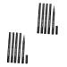 FOMIYES 10 Pcs Waterproof Eye Liner Pencil Eyeliner Liquid Pen Liquid Eyeliner Quick Dry 1 count (Pack of 1) As Shownx2pcs