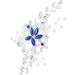 FRCOLOR Set of 3 Bridal Hair Jewellery Flower Hair Bridal Hair Clip Tiara Hair Pin Hair Accessories Made of Rhinestone Headpiece Made of Artificial Pearls European and American Accessories Comb - Buy Online on GoSupps.com