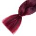 Shop Ombre Burgundy Braids Extensions - 6PC Jumbo Synthetic Hair for DIY Wigs | 100g Each | International Shipping - Buy Online on GoSupps.com