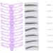 Thrush card1PC Professional Eyebrow Stencils Eyebrows Grooming Stencil Kit Brow Shaping Templates Eyebrow Drawing Card DIY Makeup Tools - Buy Online on GoSupps.com