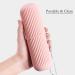 2-Pack Portable Travel Toothbrush Case Holder for Business Trips - Pink and Blue - Buy Online on GoSupps.com