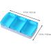 Portable 3-Compartment Medicine Organizer | Travel Pill Storage & Earplug Case - Buy Online on GoSupps.com