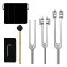 Ocnvlia Tuning Fork Set - 128 Hz 256 Hz 512 Hz Tuning Forks Perfect for Healing Sound Therapy Body Mind and Soul