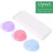 Portable Opret Tablet Box - Compact Pill Organizer for Vitamins & Fish Oil (3 Compartment Blue/Purple/Pink) - Buy Online on GoSupps.com