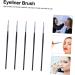 Baluue 5pcs Fine Eyeliner Brush Gel Eyeliner Brush Lip Makeup Brush Cosmetic Brushes Eye Makeup Black Fiber - Buy Online on GoSupps.com