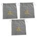 BIUDECO 3pcs Hair Dryer Storage Bag Hair Dryer Travel Pouch Hair Dryer Bag Hair Bag for Traveling Fabric 25.00X22.00X0.50CM As Shown