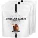 Canadian Protein Micellar Casein 25.5g of Protein | 6 kg of Chocolate Milkshake Flavoured Overnight Muscle Recovery Drink | Slow Absorbing Protein Powder with Muscle Building Amino Acids - Buy Online on GoSupps.com
