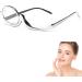 Buy Stylish Foldable Makeup Reading Glasses for Women - Presbyopia Visual Aid & Magnifying Silver Eyewear - Buy Online on GoSupps.com