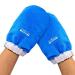 New Road Beauty Paraffin Wax Bath Glove & Bootie Set - Blue | Heat Therapy Insulated Terry Cloth for Paraffin Wax Treatment - Buy Online on GoSupps.com