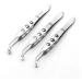 POFET Double Eyelid Fat Tarsal Gland Massage Tweezers - Premium Ophthalmic Instruments for Eye Care | International Shipping Available - Buy Online on GoSupps.com