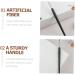 Baluue 2pcs Eyebrow Brush Flat Eyeliner Brush Concealer Brush Flat Tapered Brush Angled Brush Wood - Buy Online on GoSupps.com