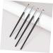 DRESSOOS 4pcs Eyeliner Brush Eye Makeup Tool Eye Liner Brush for Makeup Wooden Handle - Buy Online on GoSupps.com