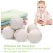 100% Natural Wool Dryer Balls for Eco-Friendly Fabric Softening - Buy Online on GoSupps.com