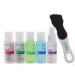 Gena Feet-to-Go Pedicure Kit: Prevents Foot Odor, Softens Calluses, and Refreshes Tired Feet - Ideal for Travel - Buy Online on GoSupps.com