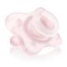 Chicco Physioforma Silicone Pacifier Set for 0-2 Months - 2 Pieces Supports Healthy Breathing & Oral Development Pink Rosa - Buy Online on GoSupps.com